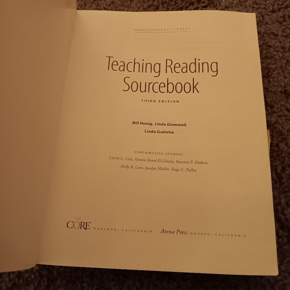 Teaching Reading Source Book Third Edition - Picture 3 of 5